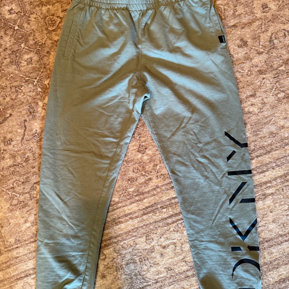 DKNY Women's Sweatpants Olive Color